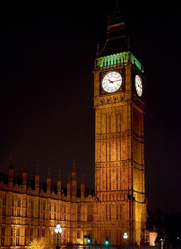 lodon at night